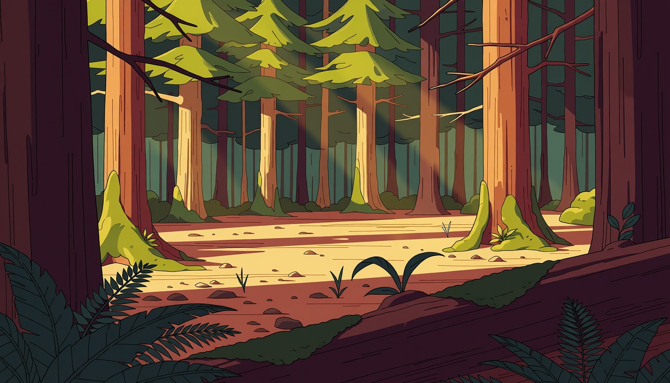 Wide background plate at eye level