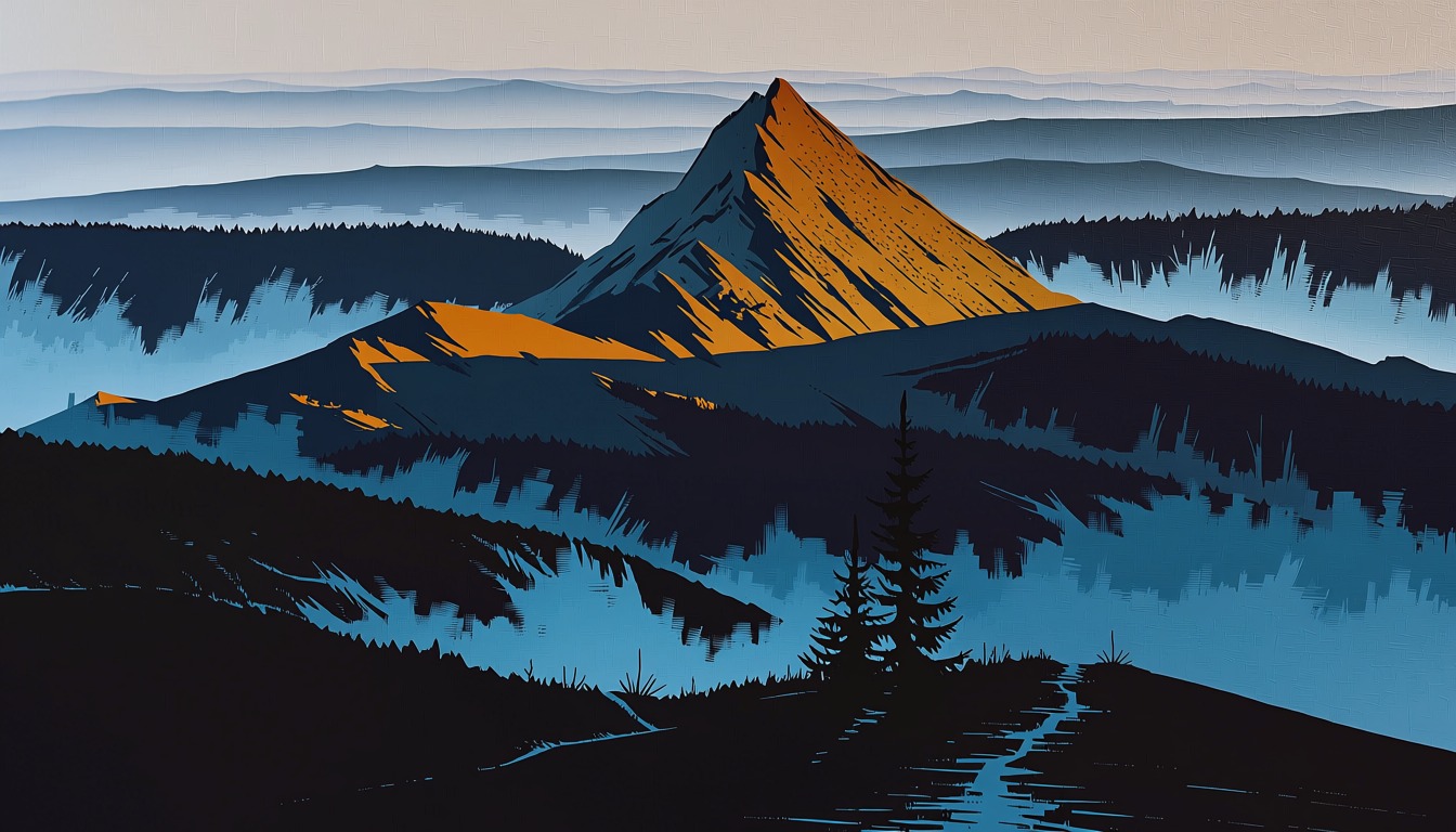Wide landscape shot