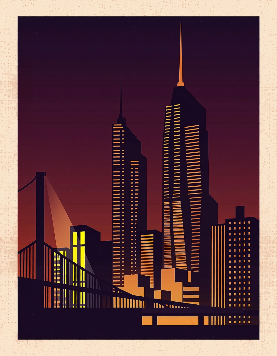 Tall poster shot