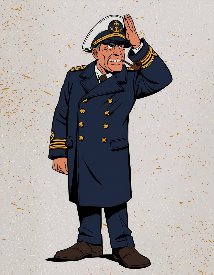 Full body front view, standing
