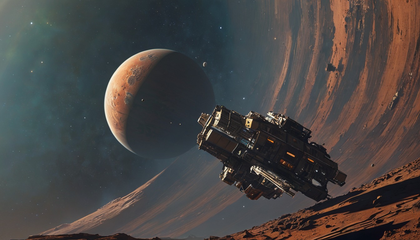 Wide establishing concept shot