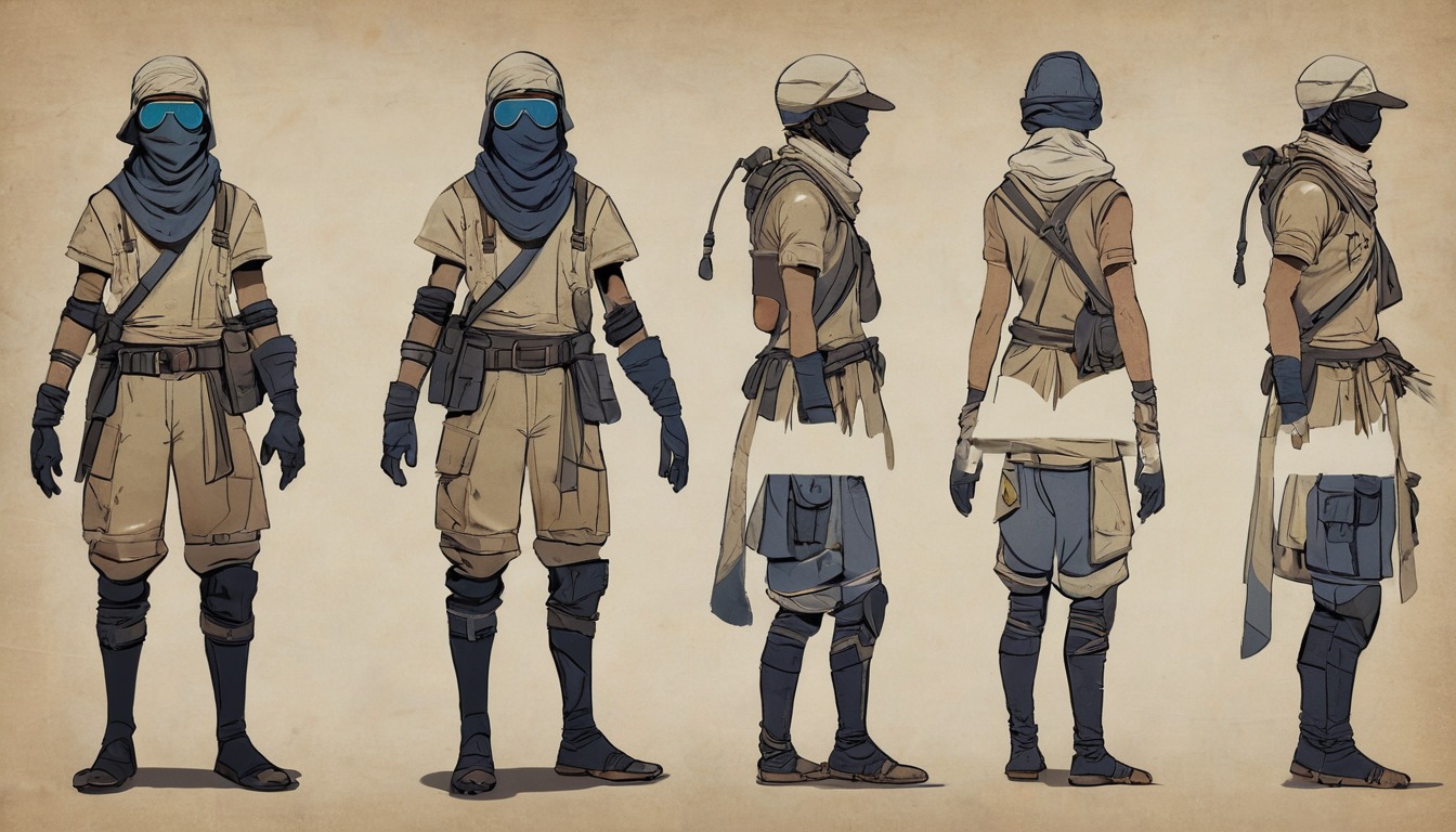 Character turnaround sheet