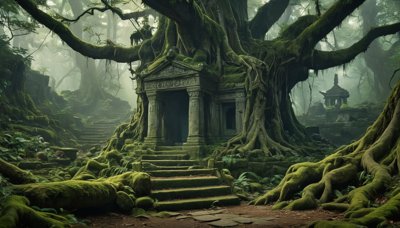 Wide establishing concept shot
