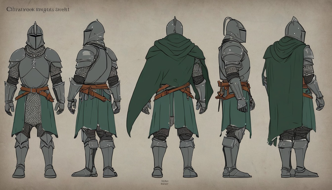 Character turnaround sheet