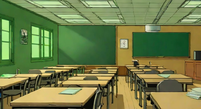 Wide background plate at eye level