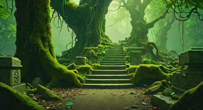 Wide establishing concept shot