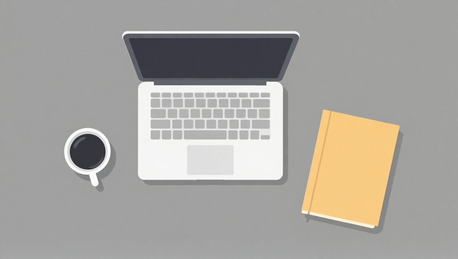 Flat vector scene